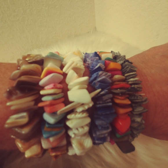 Boho Beach Shell Bracelet Bundle - Picture 1 of 7